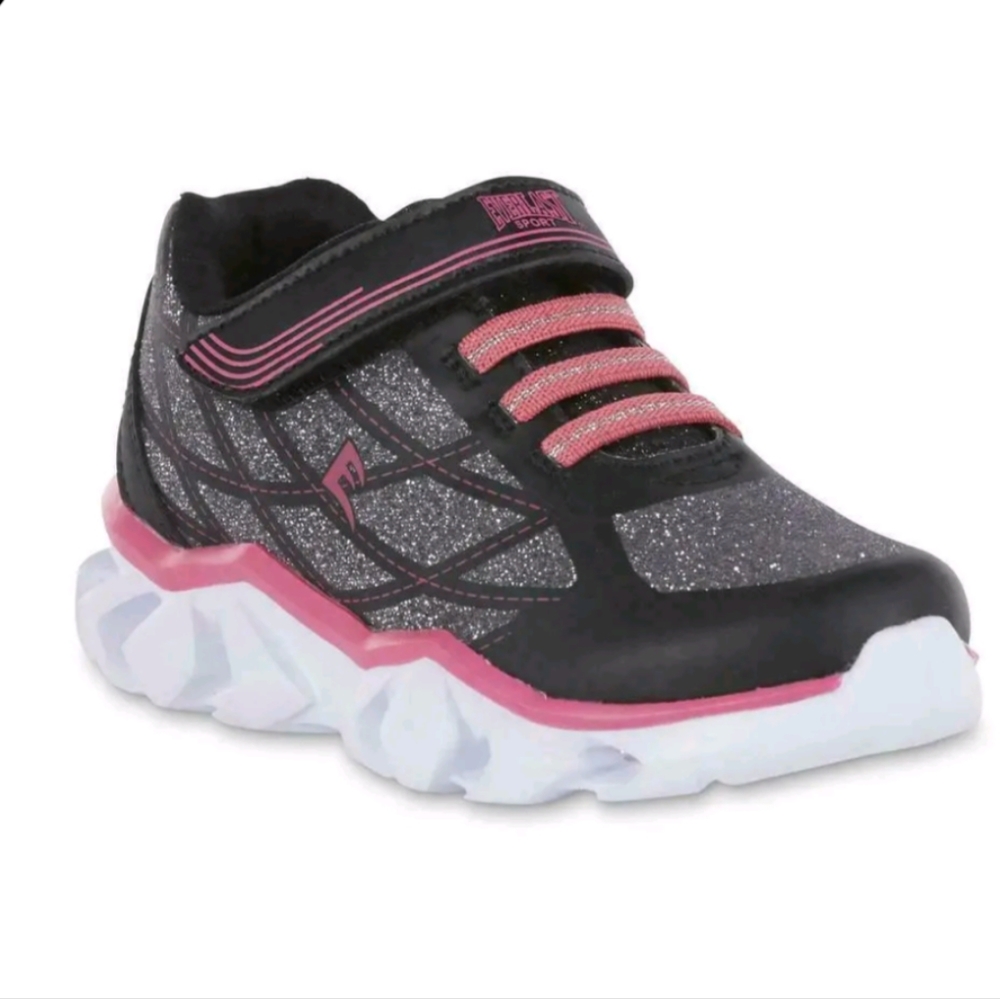 Everlast Girls LIght up Sneakers Size 4